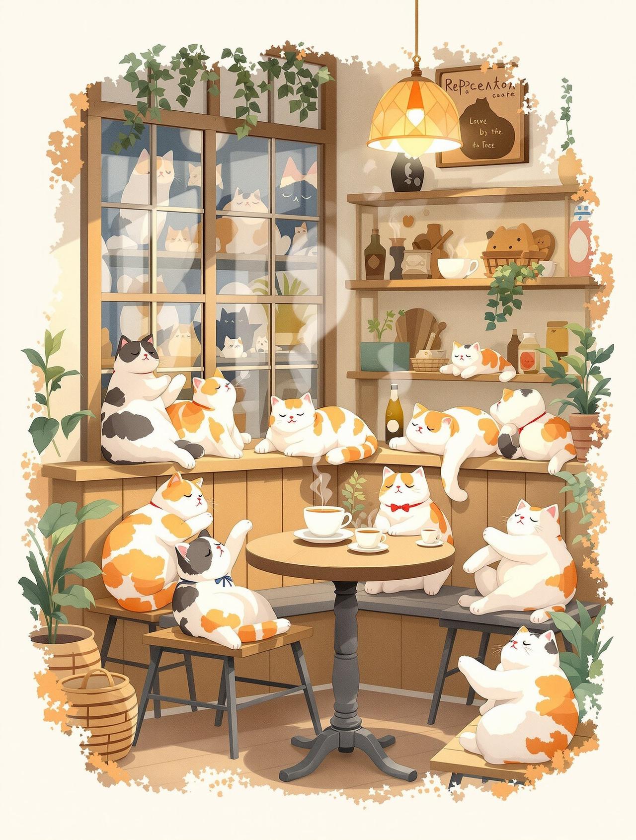 动漫短剧免费 治愈日常 - 猫咪咖啡馆日记